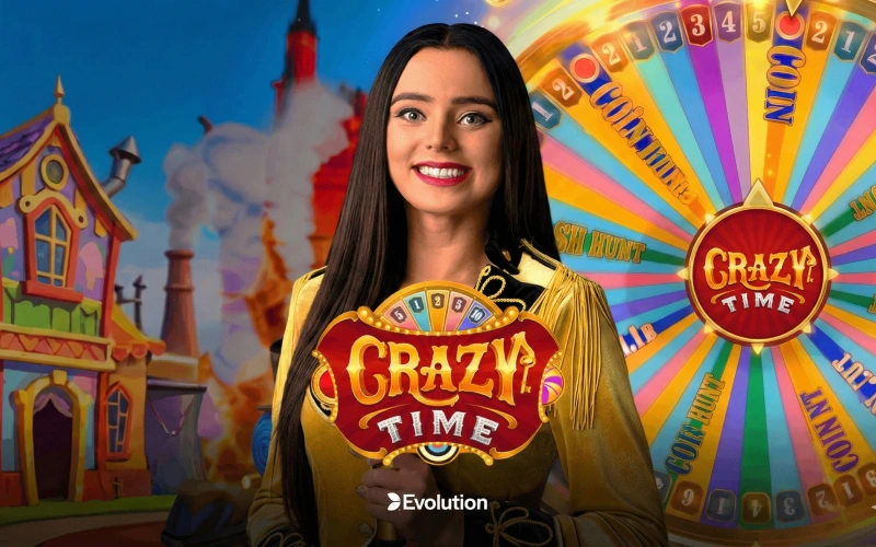 Bergabunglah dalam keseruan dan putaran bonus yang seru di Crazy Time di BC Game.
