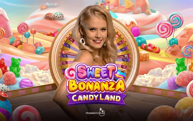 Putar roda keberuntungan dan menangkan hadiah besar dengan Sweet Bonanza CandyLand di BC Game.
